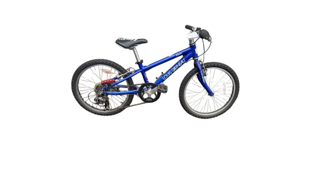 Louis Garneau F-20 Kids Mountain Bike Blue Used 20"
