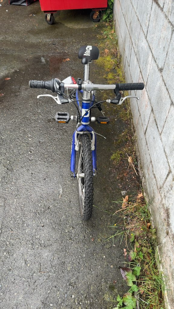 Louis Garneau F-20 Kids Mountain Bike Blue Used 20"