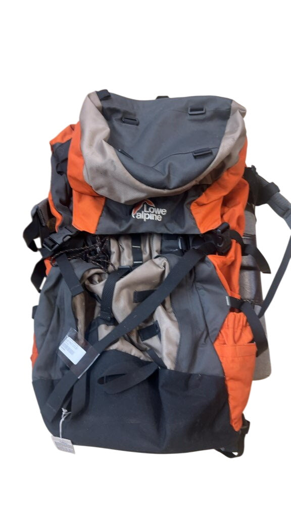 Lowe Alpine APS 7 Hiking Backpack Orange/Grey Used