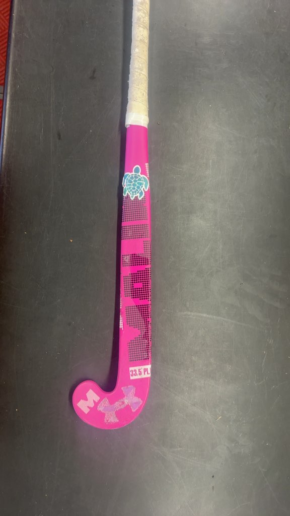 Malik Field Hockey Stick Pink Used 33.5"