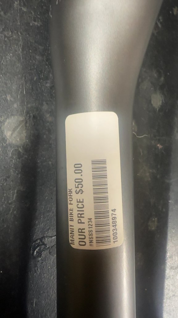 Manitou Stance Suspension Fork Grey Used