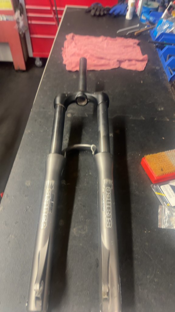 Manitou Stance Suspension Fork Grey Used