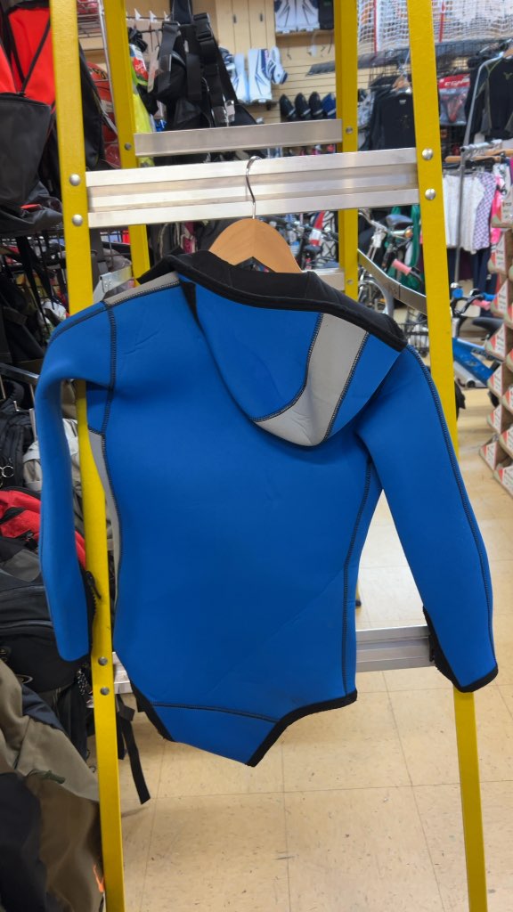 Mares Sea Explorer 5mm Hooded Wetsuit Jacket Used Size 3
