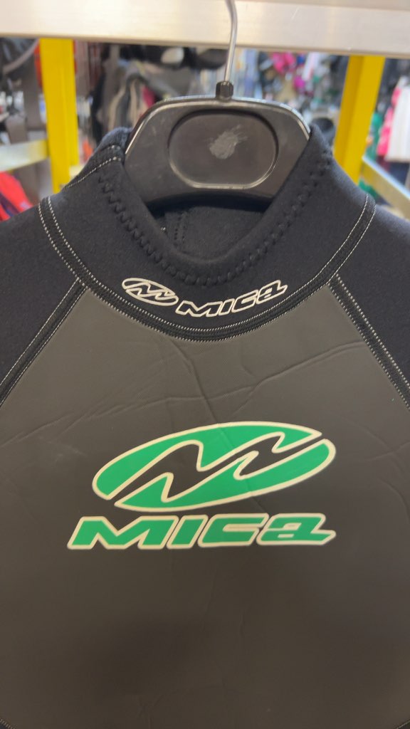 Mica Shorty Wetsuit Black/Grey Size 8