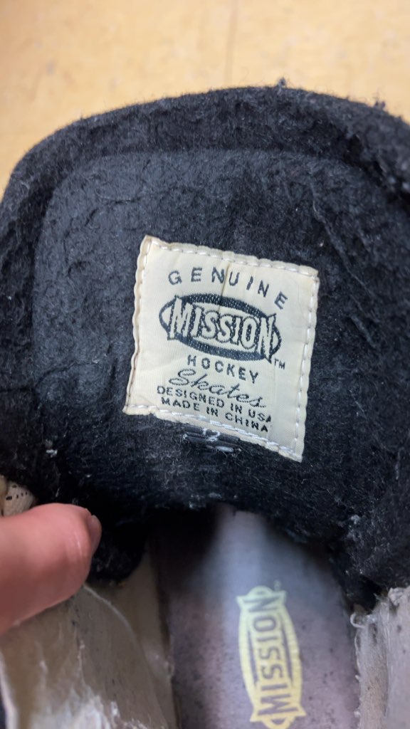 Mission Amp 7 Hockey Skates Size 12