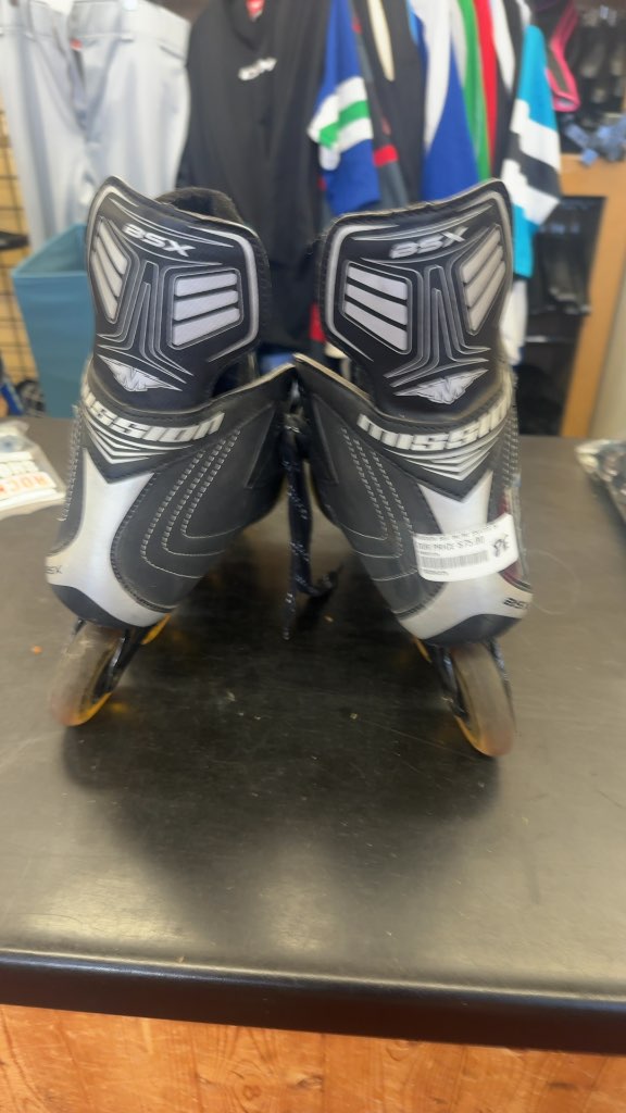 Mission BSX Inline Roller Hockey Skates - Size 8E
