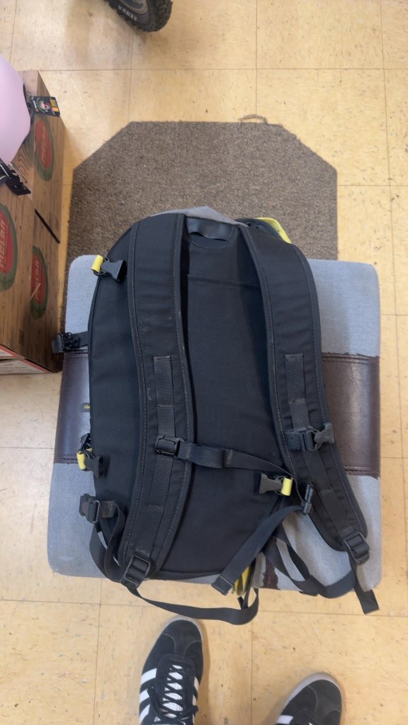 Mountain Equipment Co-op Crag-X Climbing Backpack Grey/Black Used