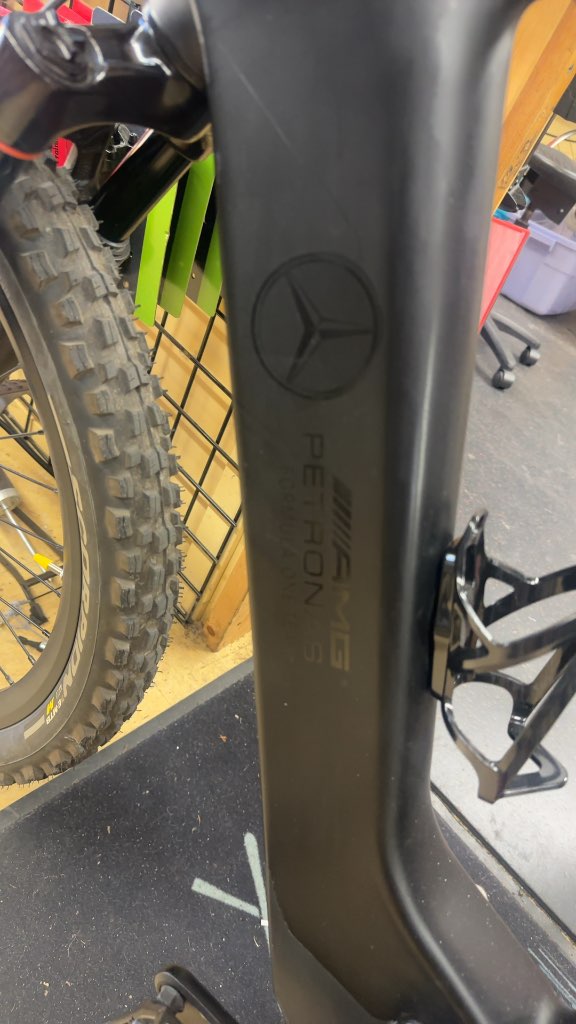 n+ Mercedes-AMG Petronas F1 Team Rally Edition E-Bike Excellent Condition
