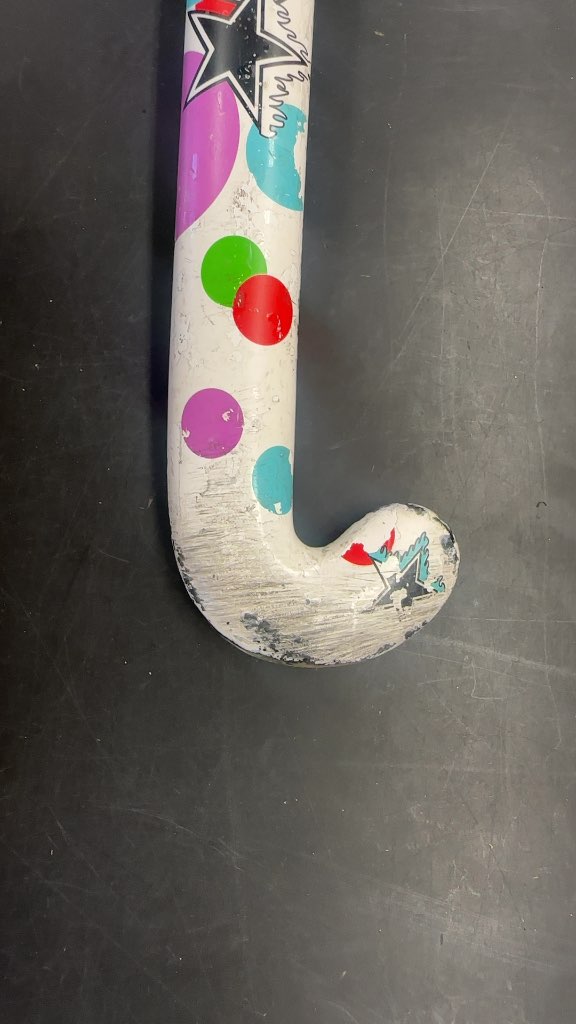 NED Field Hockey Stick Polka Dot Used 37"