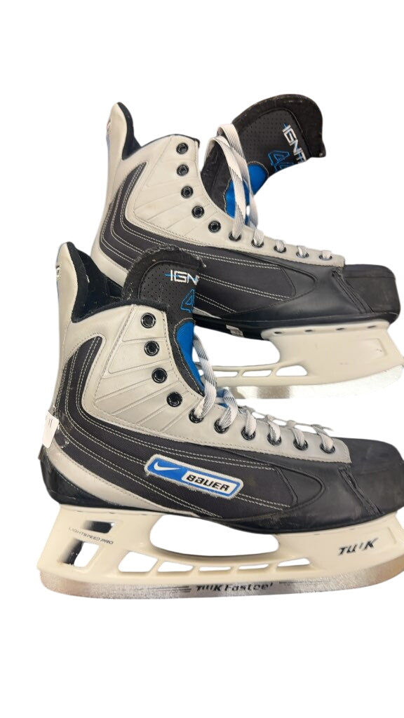 Nike Bauer Hockey Skates Ignite 44 Used Size 11