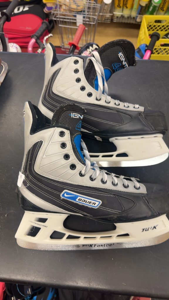 Nike Bauer Hockey Skates Ignite 44 Used Size 11