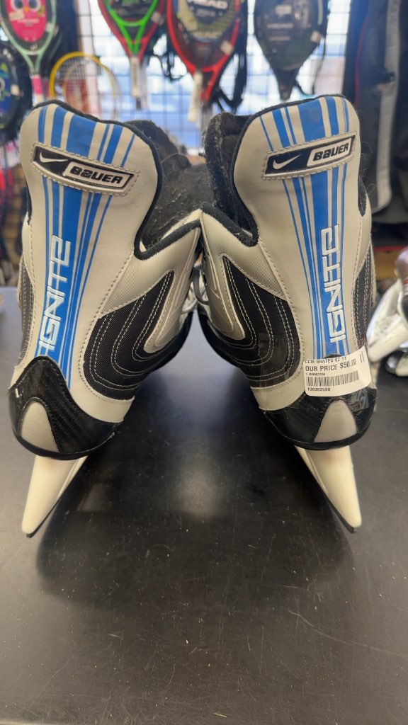 Nike Bauer Hockey Skates Ignite 44 Used Size 11