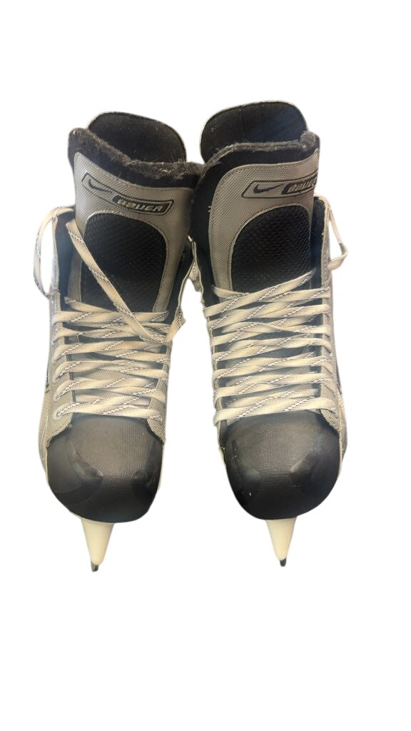 Nike Bauer Ice Hockey Skates Black/Grey Used