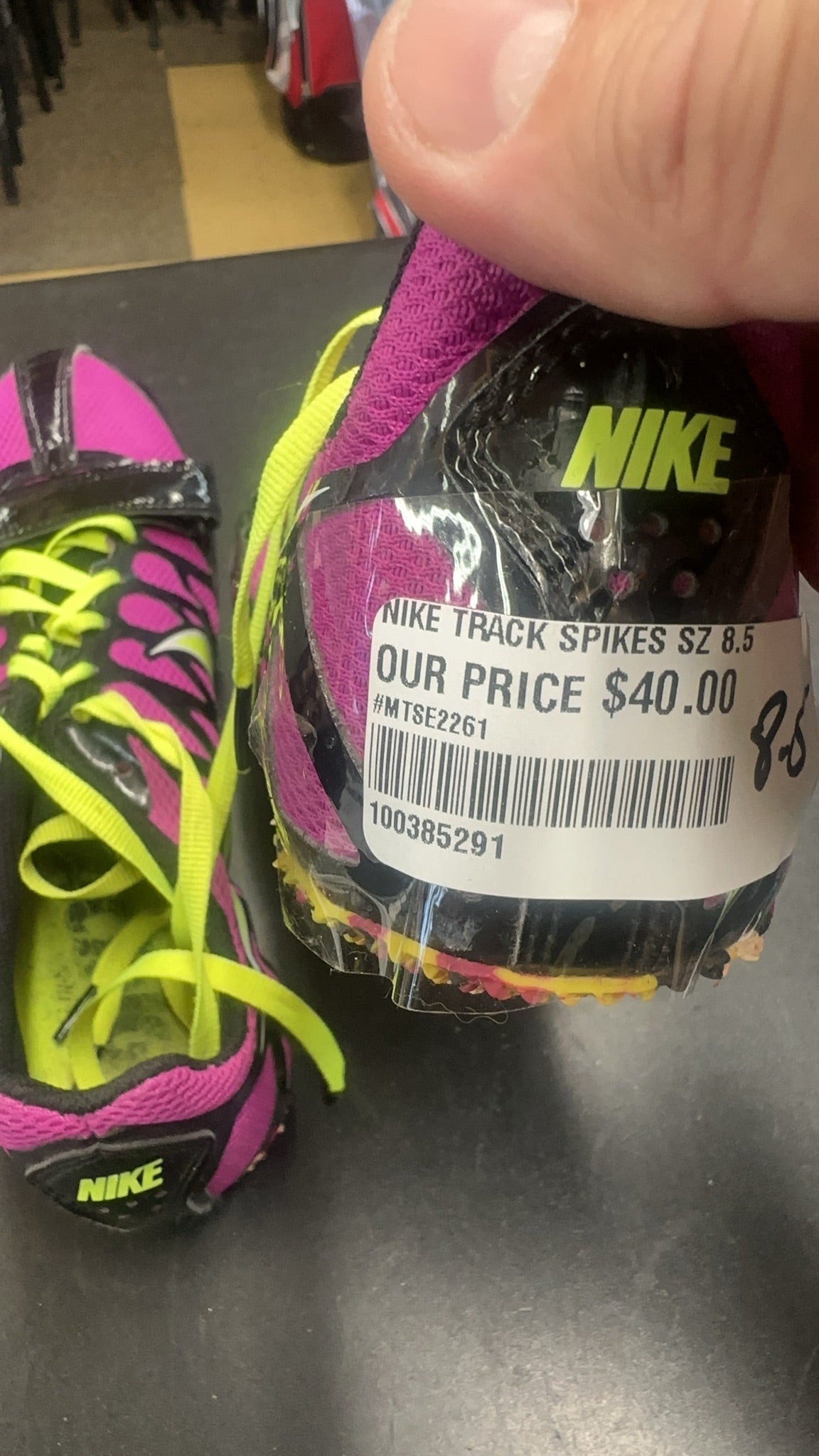 Nike Sprint Track Spikes - Size 8.5