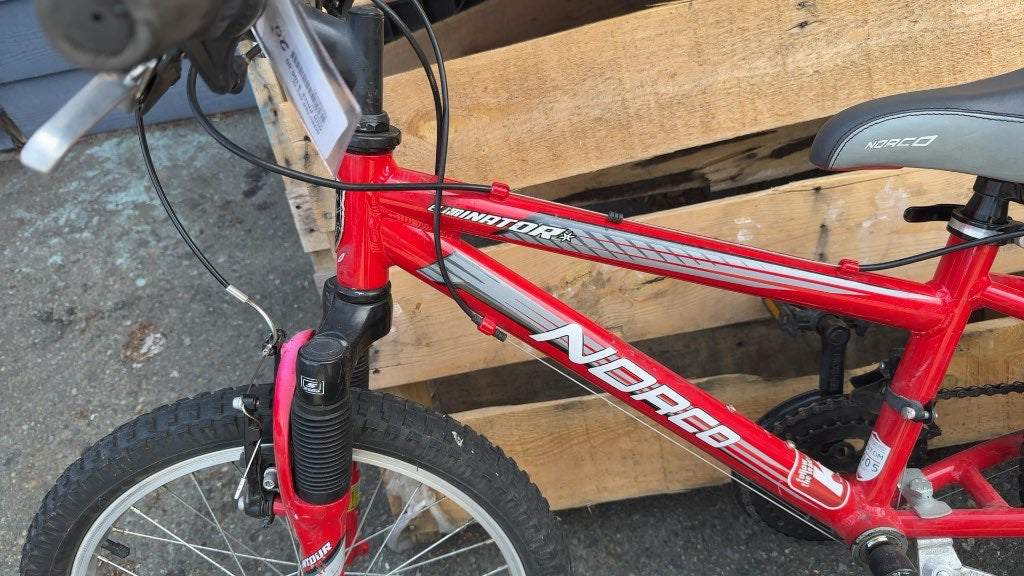 Norco Eliminator 20" Kids' Mountain Bike - Red