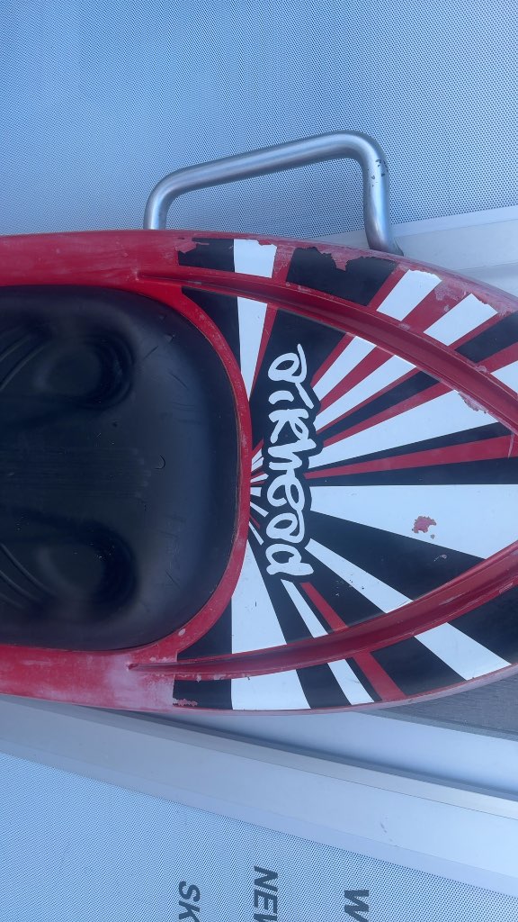 O'Brien O'Kneeboard Kneeboard Red/Black/White Used