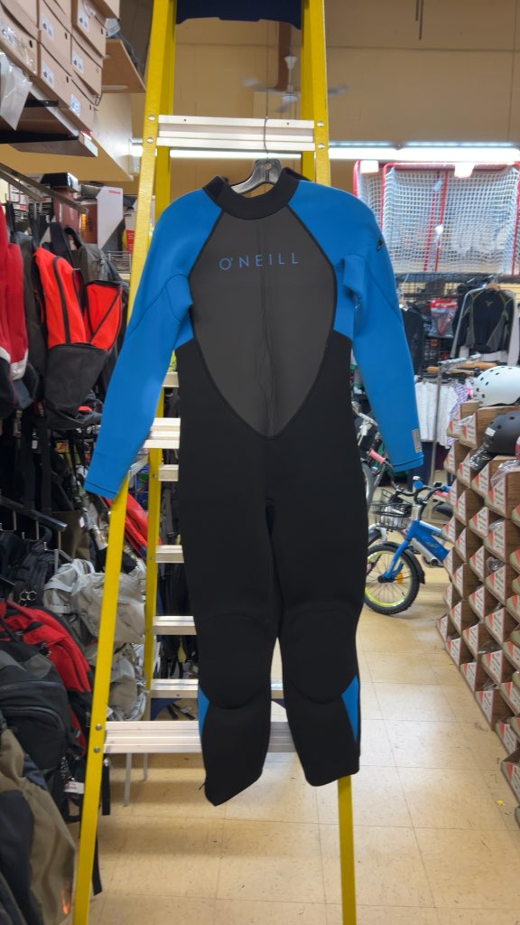 O'Neill Wetsuit Reactor II 3/2mm Used Size 16