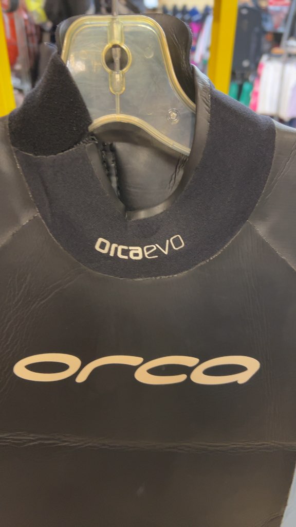 Orca Evo Women's Wetsuit Black/Blue Good Condition SM