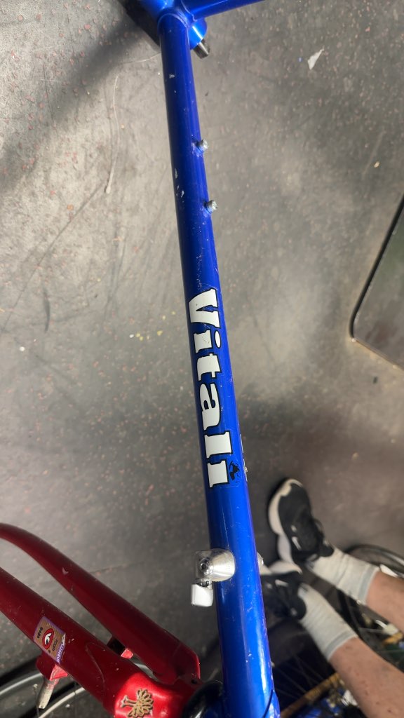 Paolo Vitali Columbus Gara Steel Road Bike Frame & Fork
Touring frame