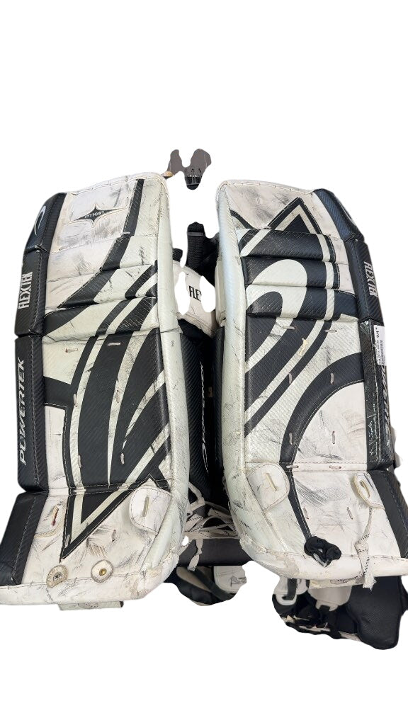 Powertek Flextek Hockey Goalie Leg Pads Used 24"