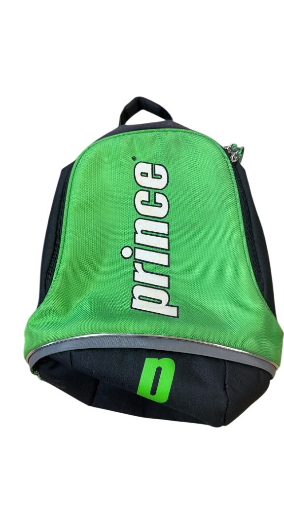Prince Racket Sports Backpack Green/Black Good Condition