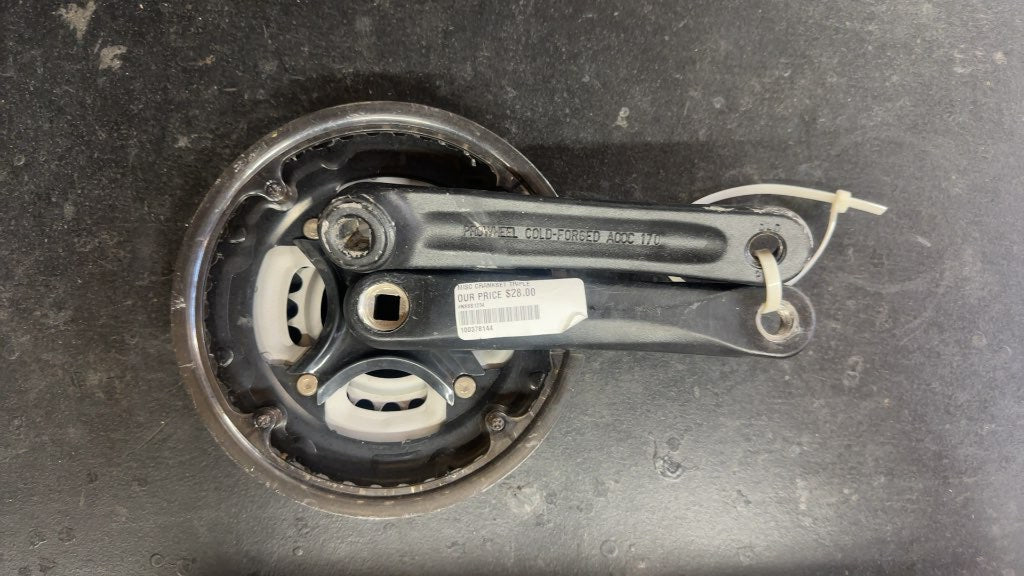 Prowheel Triple Crankset A00C Cold-Forged Used 170mm
