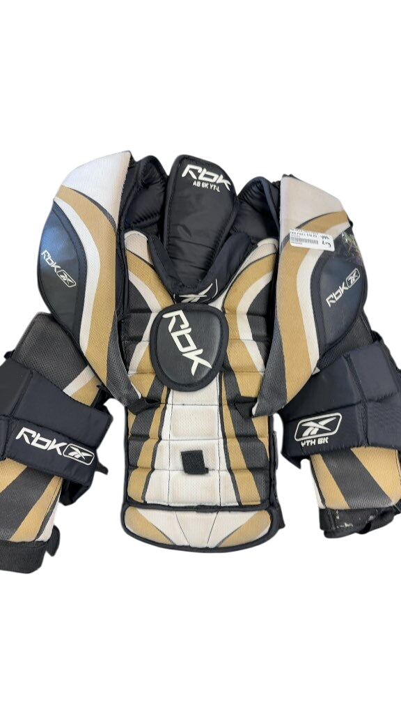 RBK Goalie Chest Protector AB 6K Youth Large Used