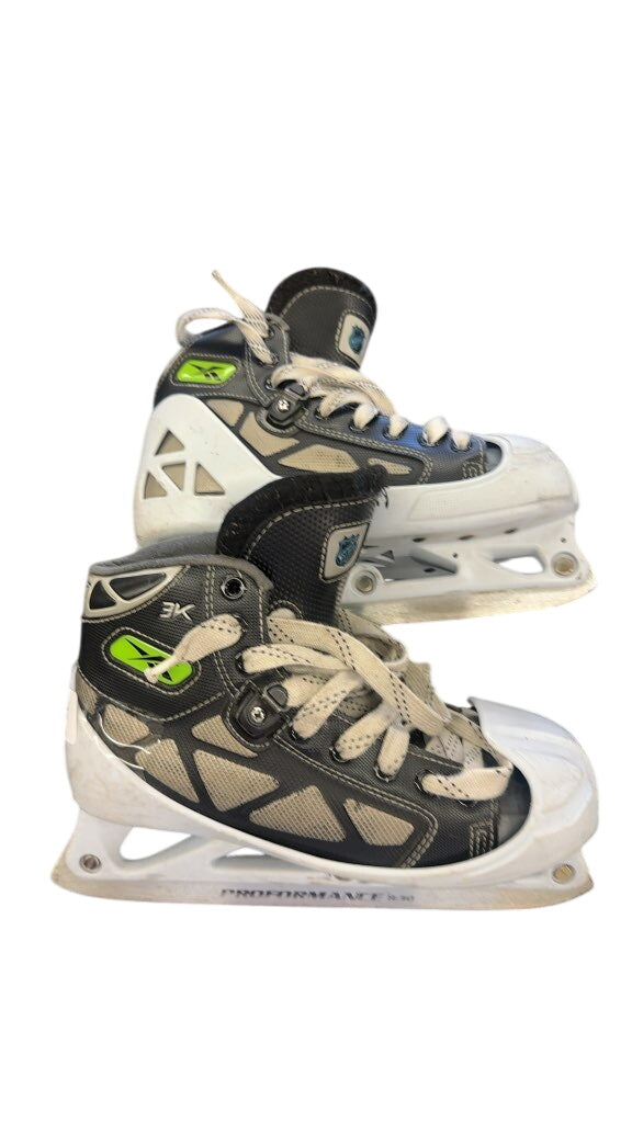 Reebok 3K Goalie Skates Used Size 4