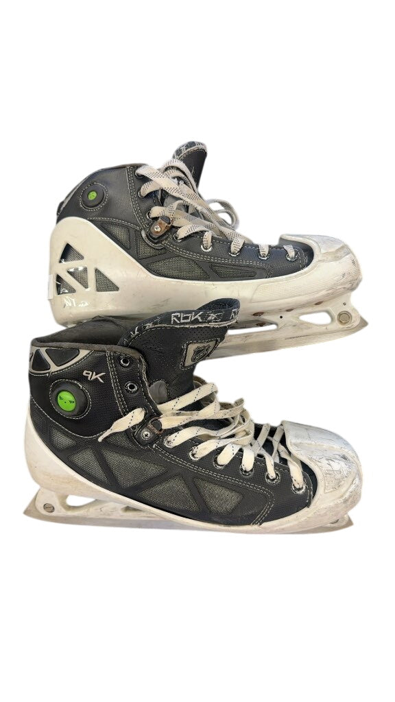 Reebok 9K Pump Goalie Hockey Skates Used Size 11