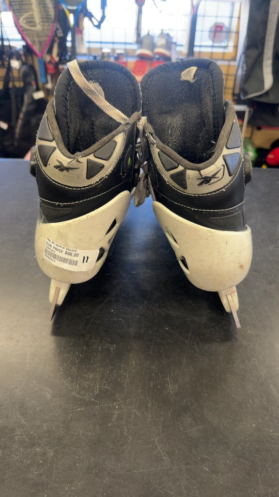 Reebok 9K Pump Goalie Hockey Skates Used Size 11