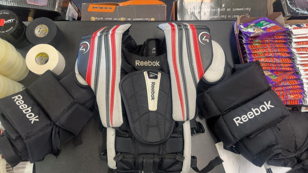 Reebok Goalie Chest and Arm Protector Junior L/XL Used