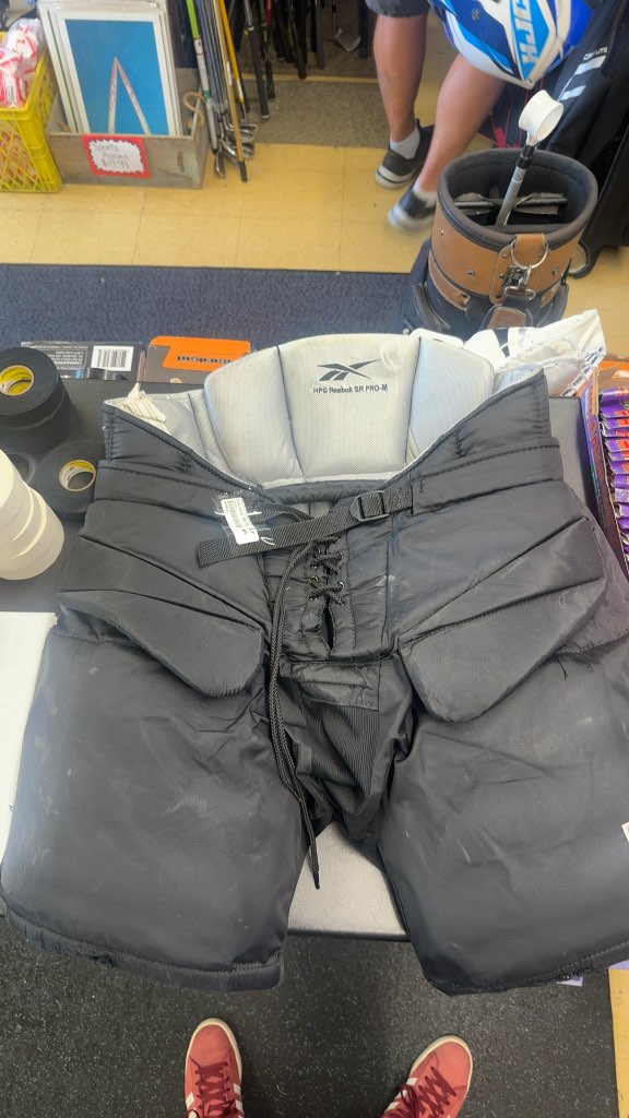 Reebok Goalie Pants HPG SR PRO-M Black Used Senior Medium
