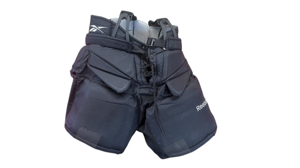 Reebok HPG Goalie Pants Junior Small Black Good Condition