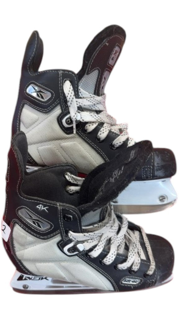 Reebok Ice Hockey Skates 4K Used Size 2