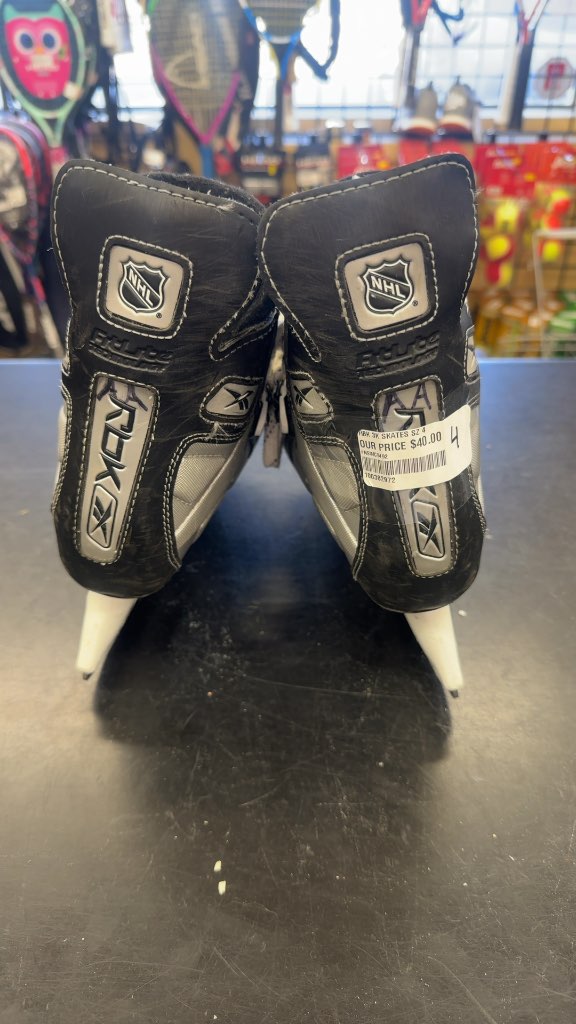 Reebok RBK 3K Hockey Skates Used Size 4