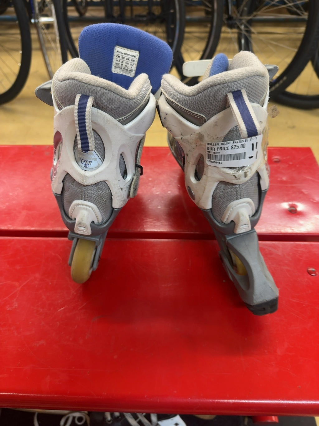 Rollerblade Spitfire Junior Adjustable Inline Skates - Size 11J-1