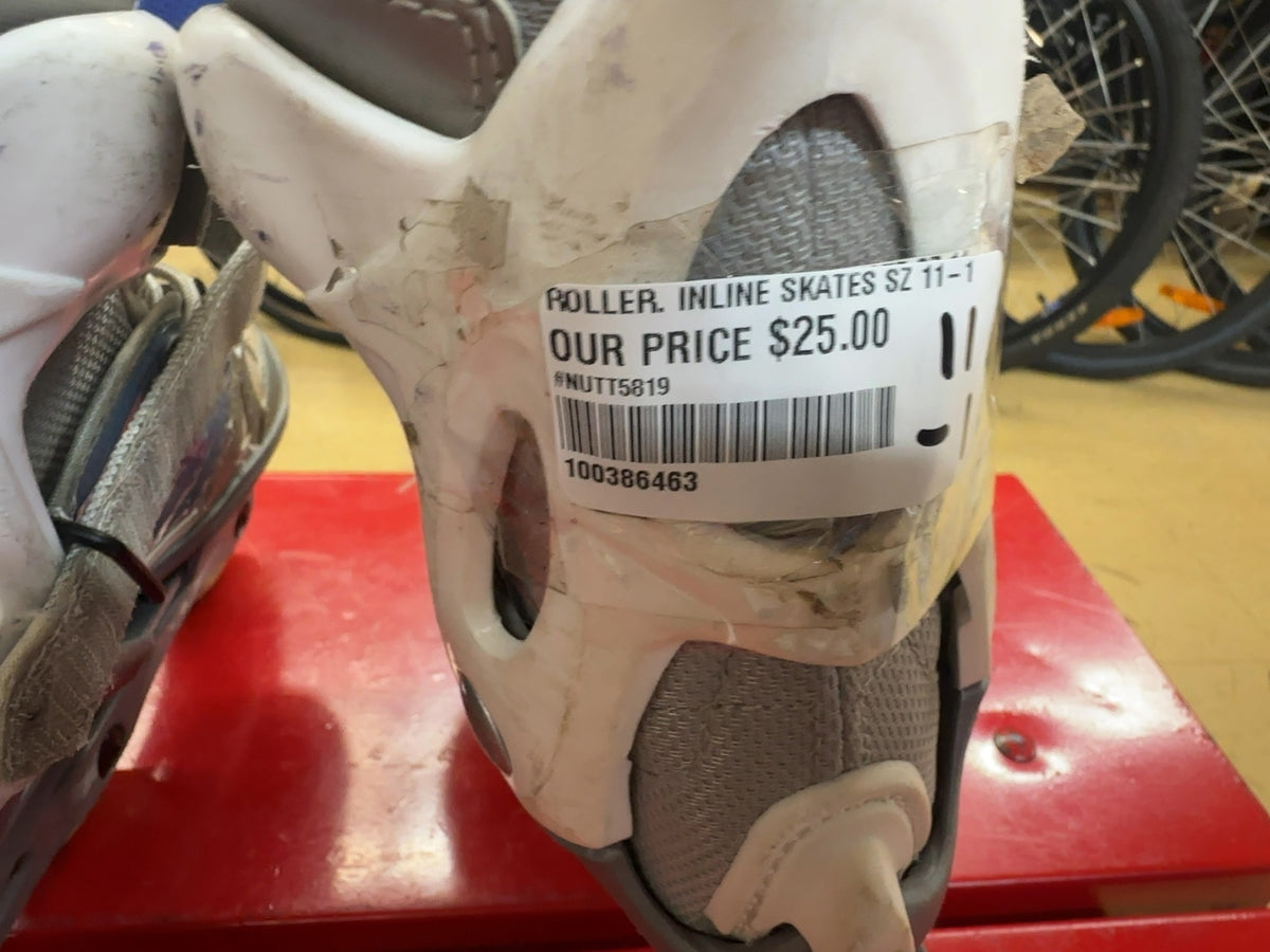 Rollerblade Spitfire Junior Adjustable Inline Skates - Size 11J-1