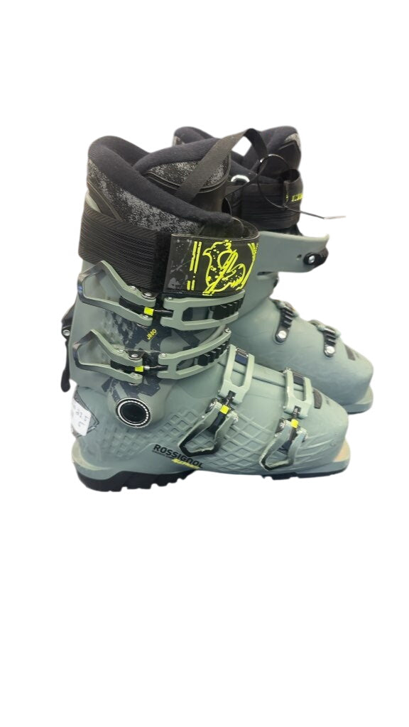 Rossignol Alltrack JR 80 Ski Boots Green Used 23.5