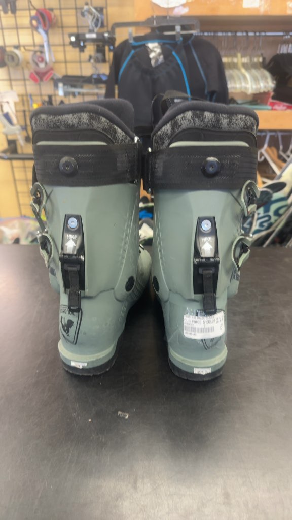 Rossignol Alltrack JR 80 Ski Boots Green Used 23.5