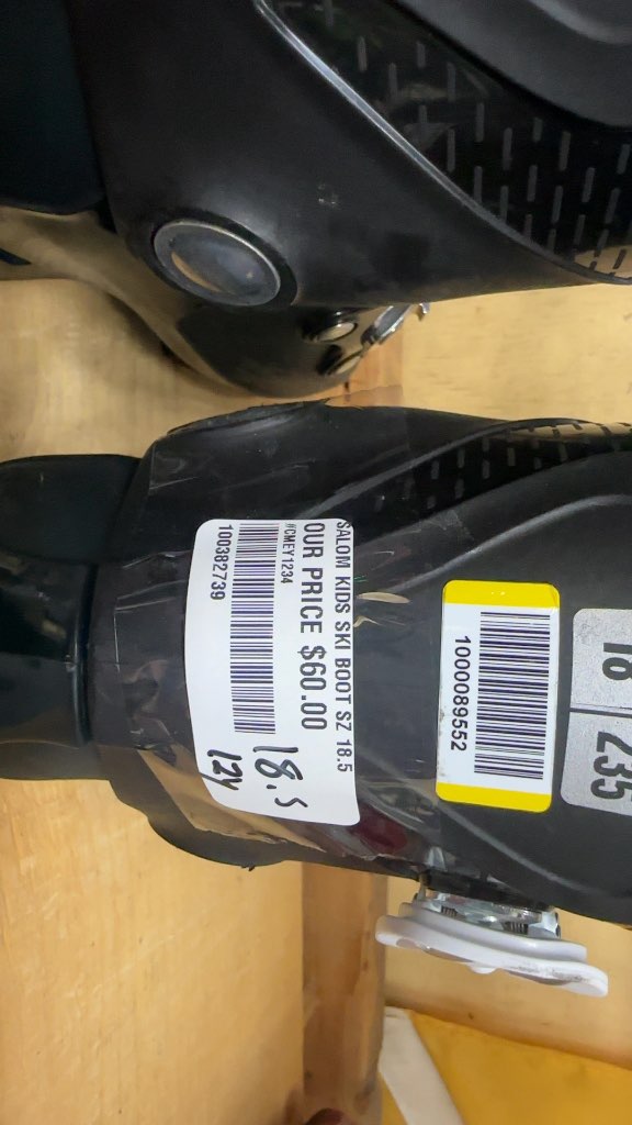 Salomon Kids Ski Boots T2 Used Size 18.5