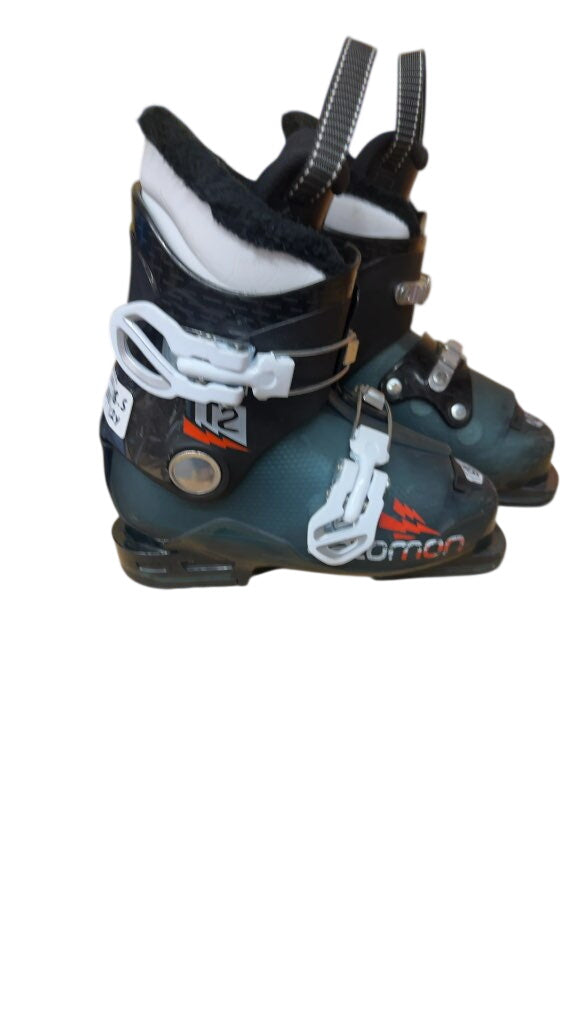 Salomon Kids T2 Ski Boots Used Size 18.5
