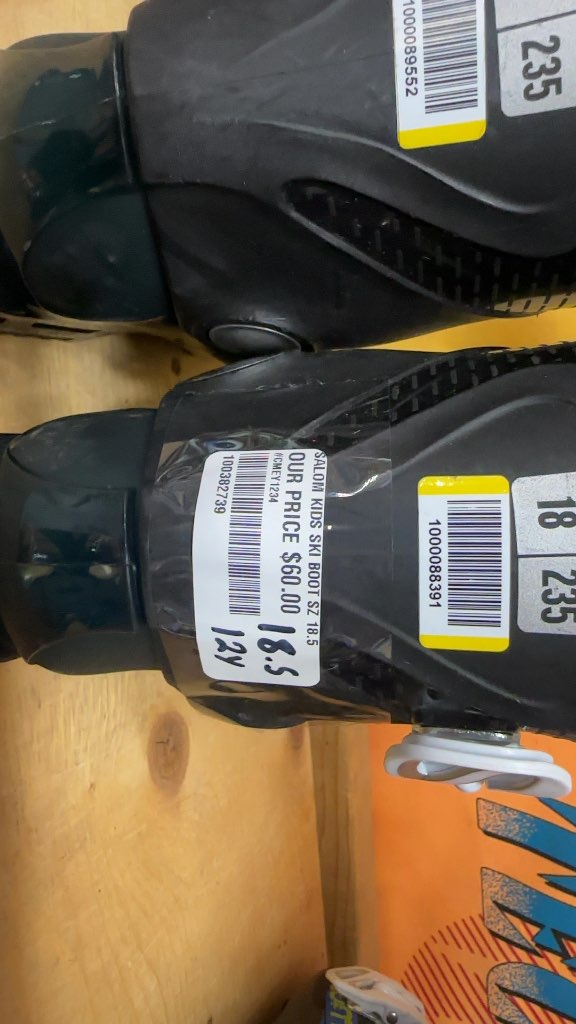 Salomon Kids T2 Ski Boots Used Size 18.5