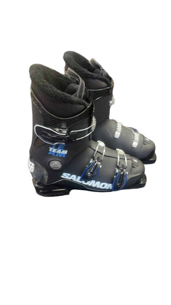 Salomon Ski Boots T Team Black/Blue Used Size 26.5