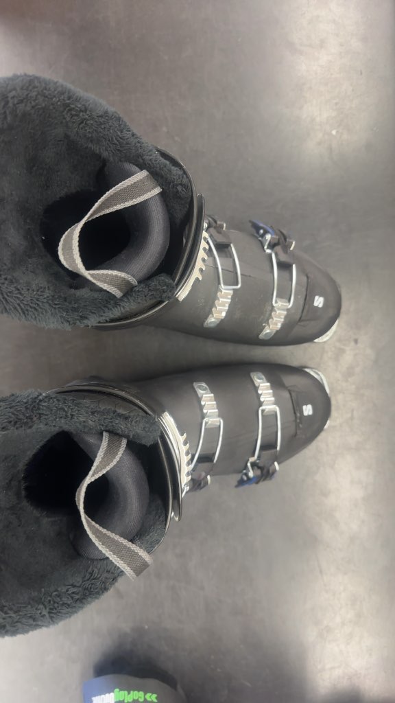 Salomon Ski Boots T Team Black/Blue Used Size 26.5