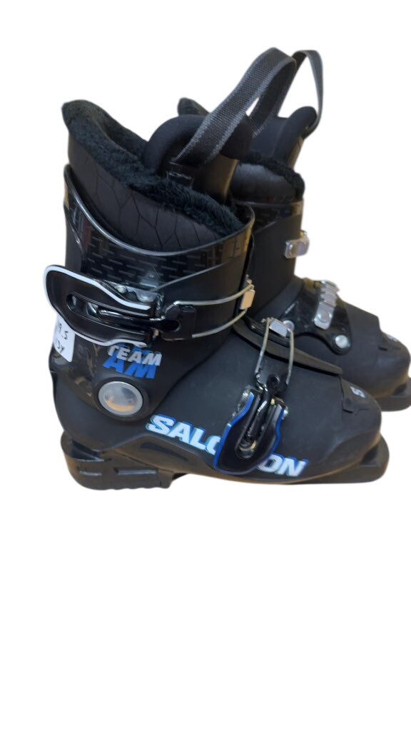 Salomon Ski Boots Team AM Black Good Condition Size 19.5