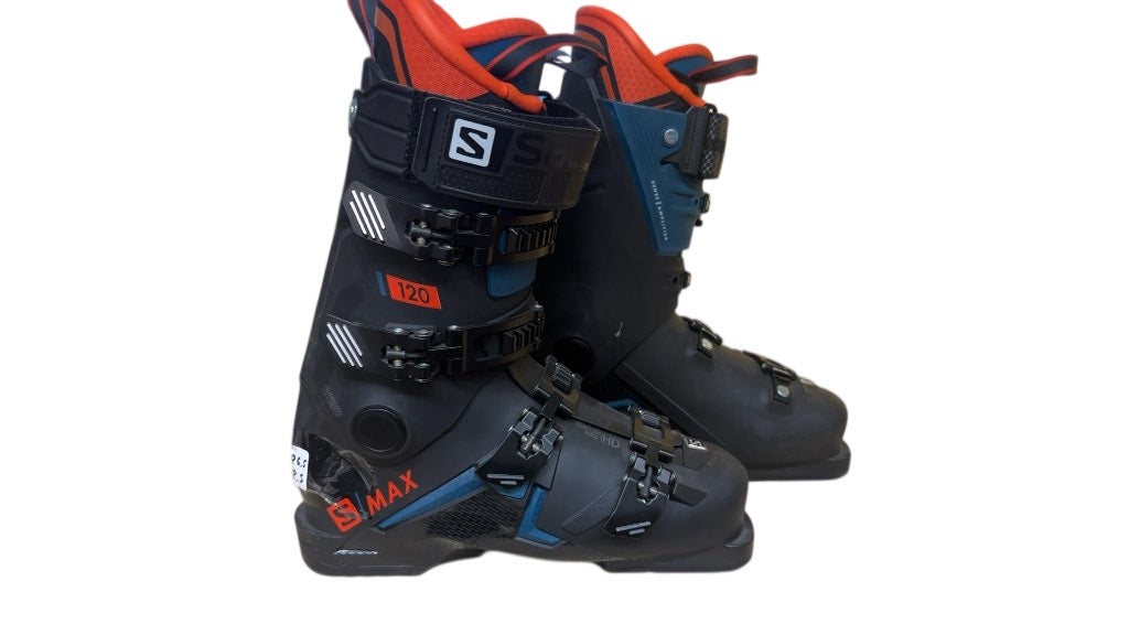 Salomon S/MAX 120 Ski Boots Used Size 26.5