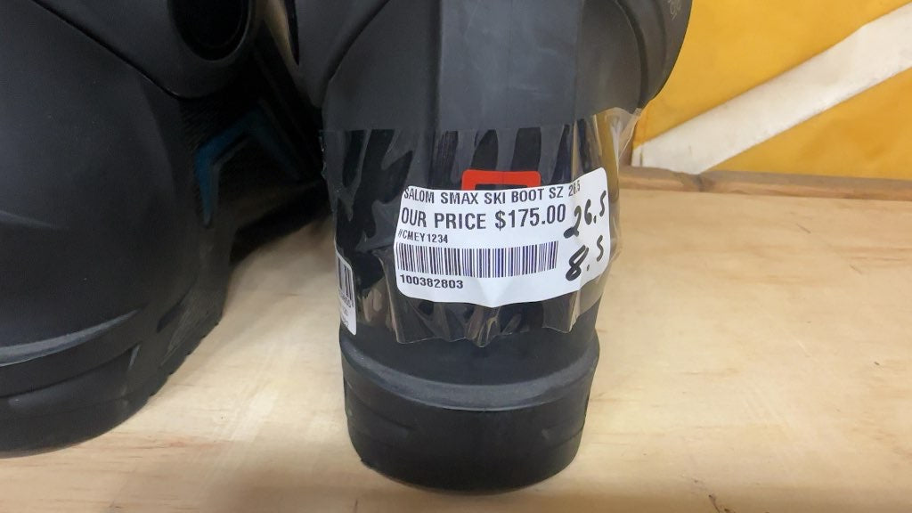 Salomon S/MAX 120 Ski Boots Used Size 26.5