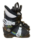Salomon Team Kids Ski Boots Black Used Size 18.5