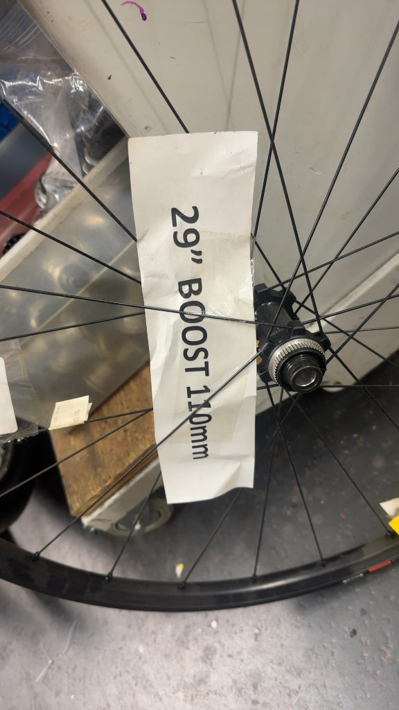 Shimano 29" Front Boost Bicycle Wheel - 110mm