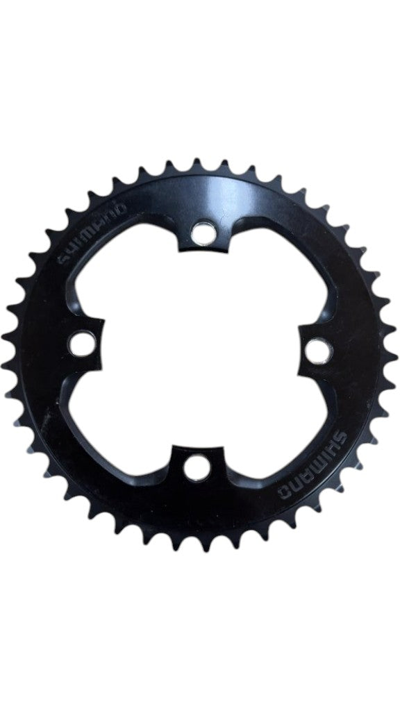 Shimano 42T 4-Bolt Bicycle Chainring Black